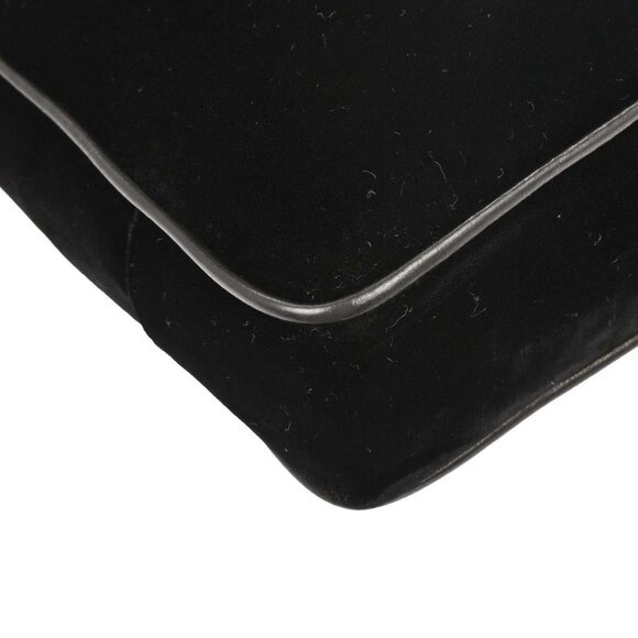 Chanel Black Velvet Shoulder Tote Bag AQ00372 - Picture 4 of 10